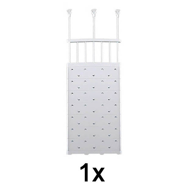 1x Prateleira Extensível Sob Pressão (48-80 cm, Sem Furar) | SHELFEXPEND