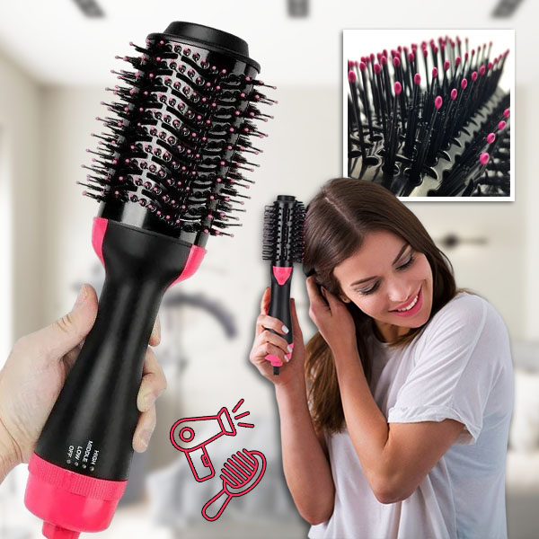 2 em 1: Escova para secar e dar volume ao cabelo | STYLOOM