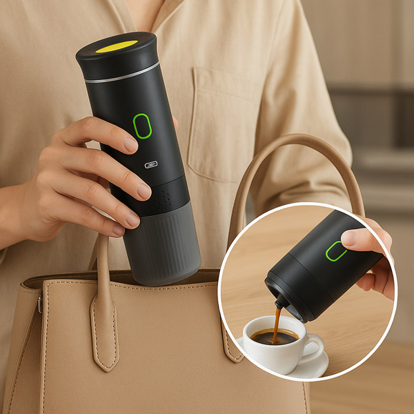 Máquina de café expresso portátil 3-em-1 | ESPRESSNA