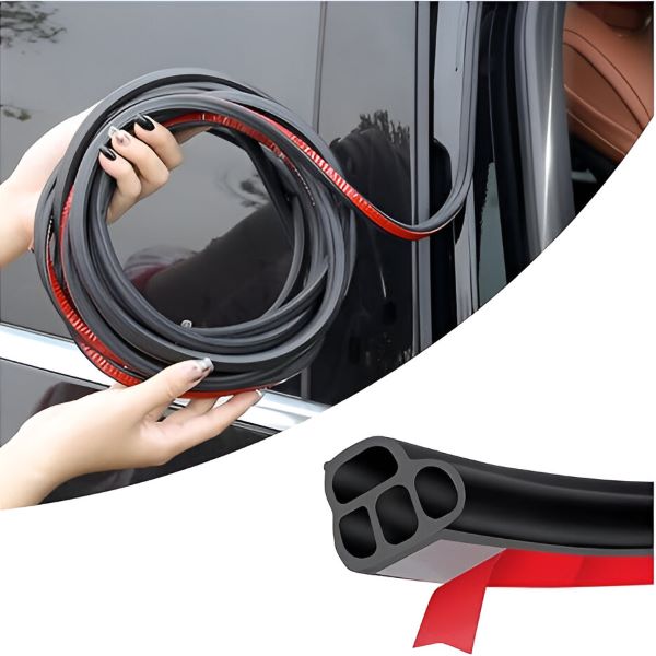 Vento, poeira, chuva e ruído da estrada selados para fora - qualquer carro | EVOSEAL