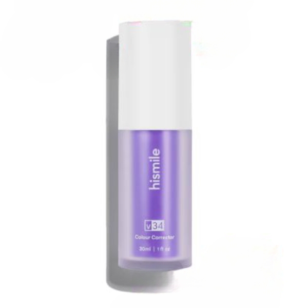 Pasta dentífrica corretora de cor V34 - Fórmula roxa, 30 ml | JOYTEETH